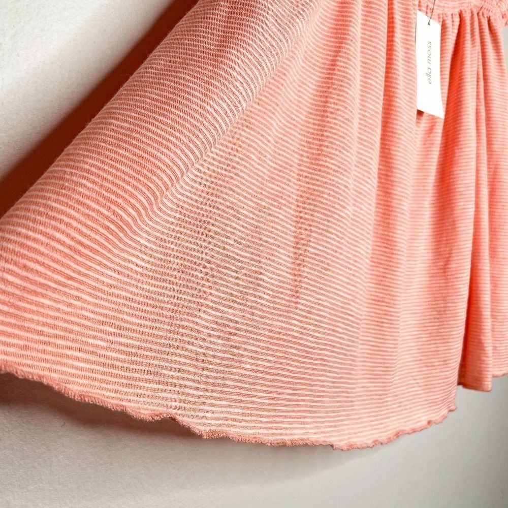 Ella Moss Addy Knit‎ Striped Ruffle Tank - Picture 5 of 14